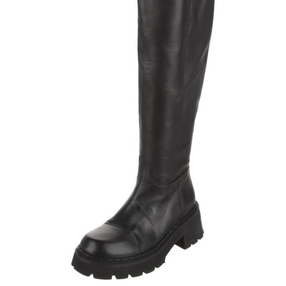 BY FAR Black Leather Boots